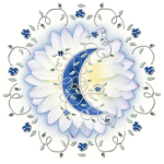 Blue Moon Herbals & Aromatics Logo
